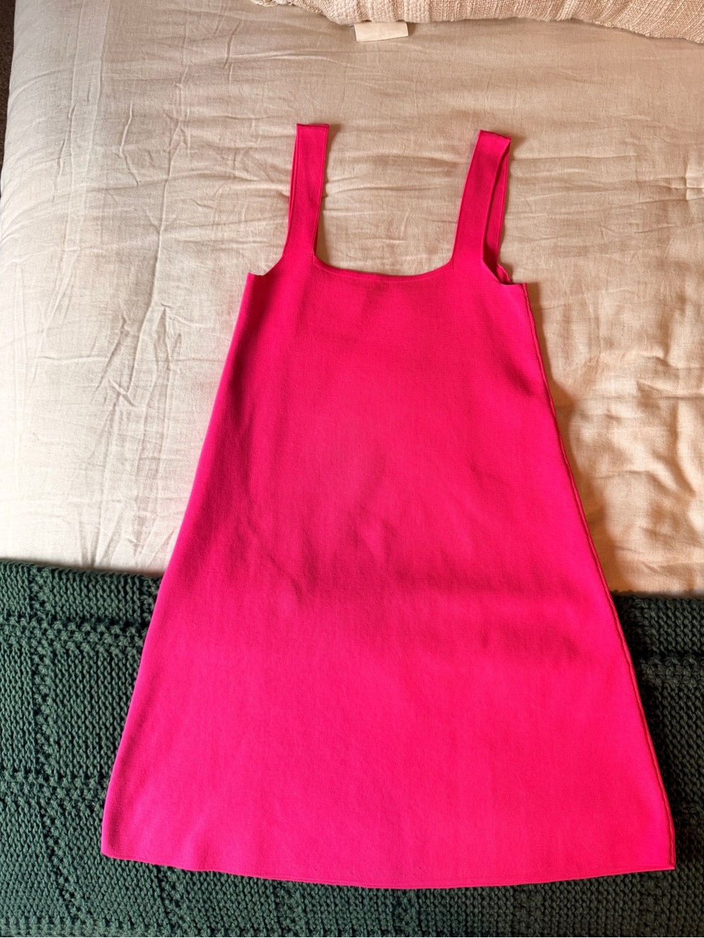 Zara Bright Fuchsia Tank Dress